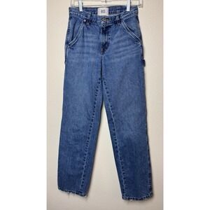 BDG Urban Outfitters Carpenter Jeans Women's 25 Distressed Straight Leg Workwear